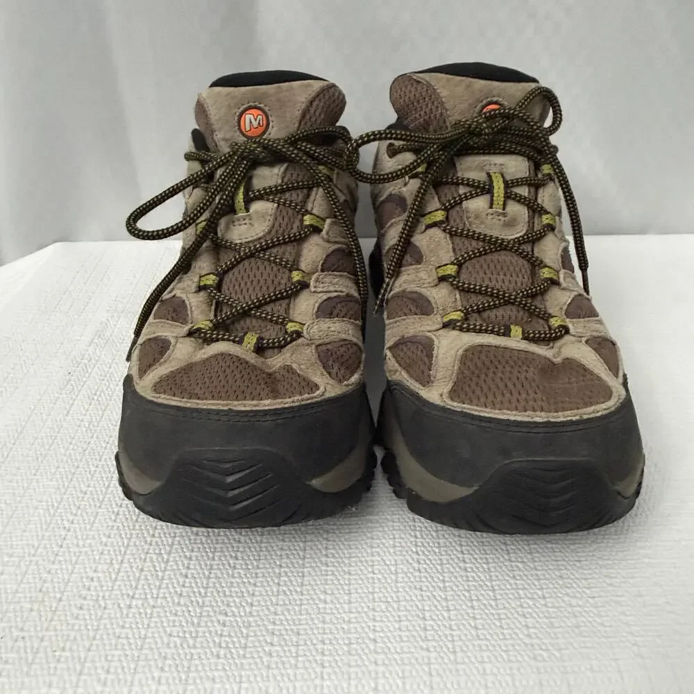 Merrell Moab 3 Hiking Shoes Men's Size 11.5 Wide Walnut Low Top Vibram
